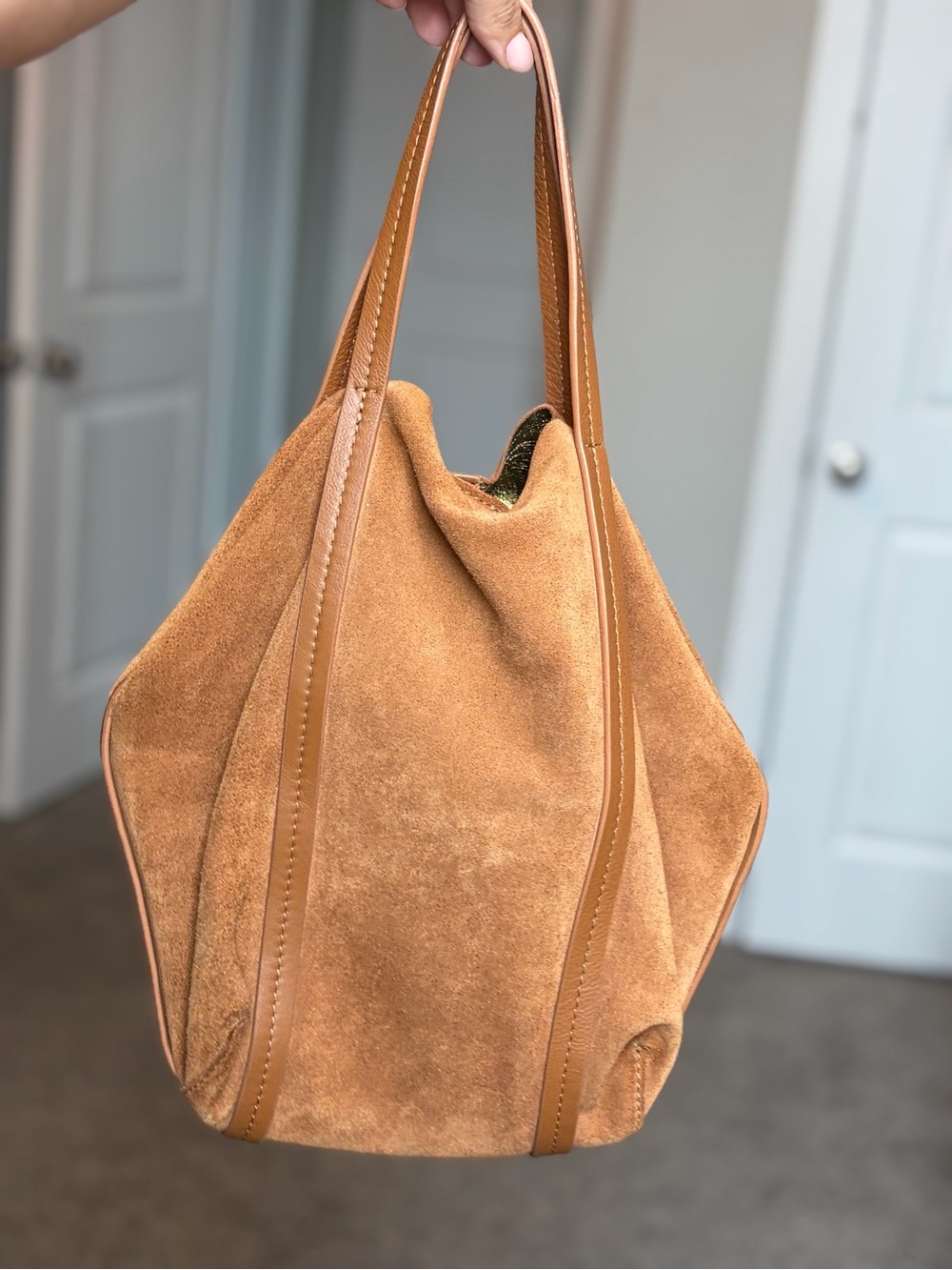 Casual Suede Bag - Picture 2 of 8